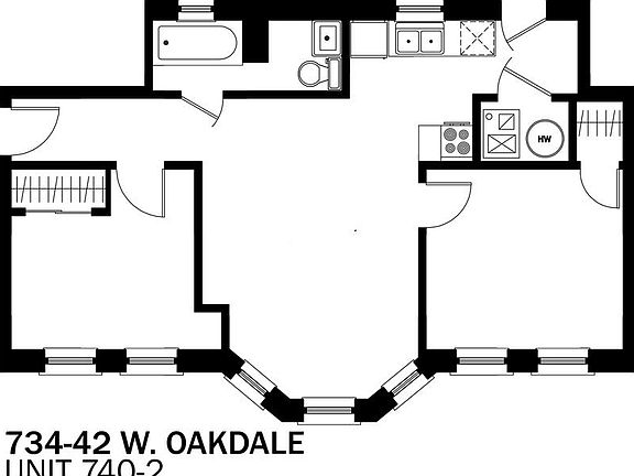 2nd image of 734 W Oakdale Ave #68c4f01rh
