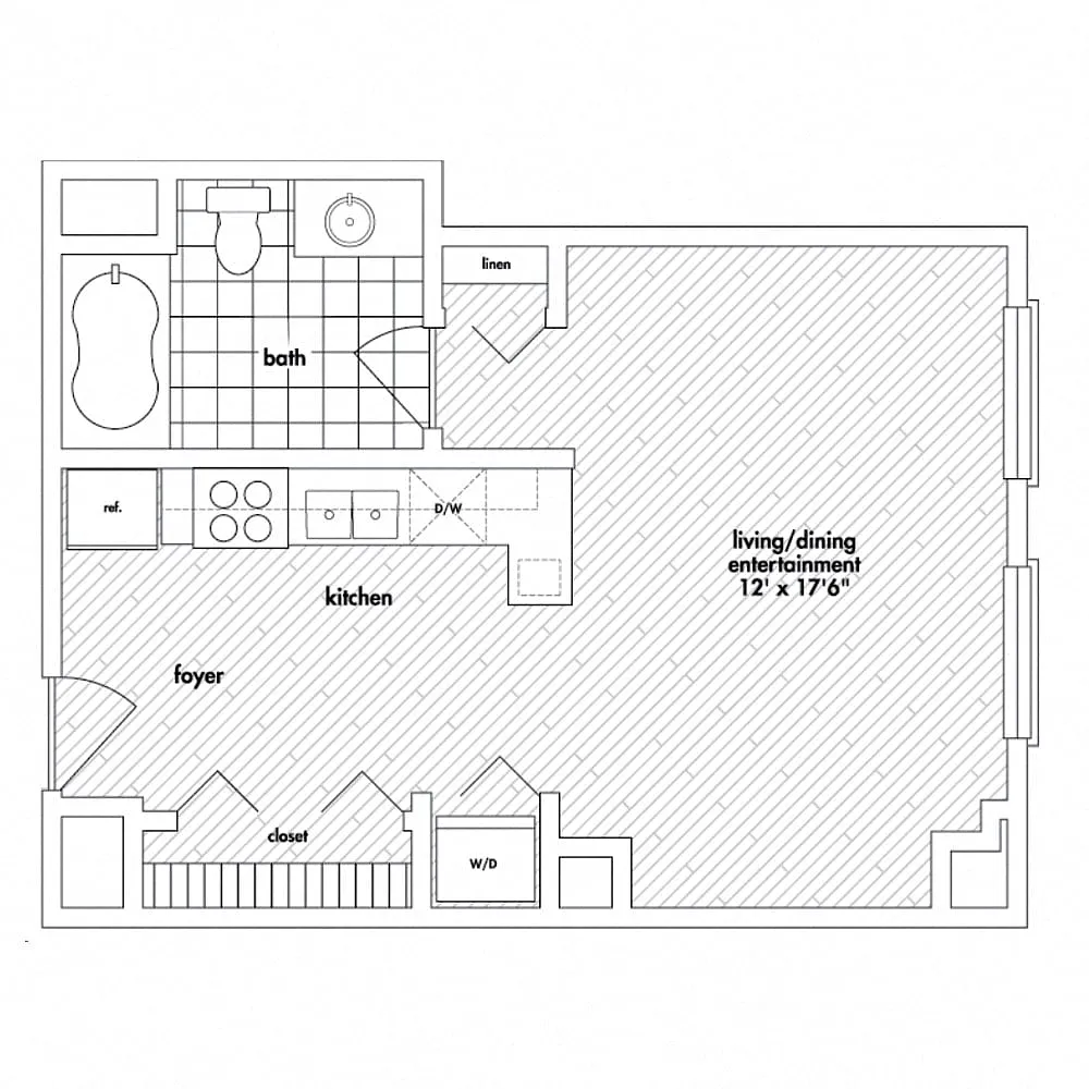 Floor plan S13 - Historic