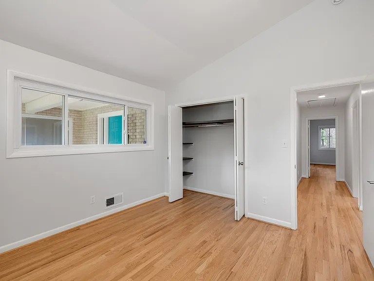bedroom 1, large closet