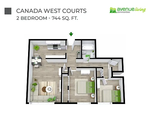 Floor plan 100C