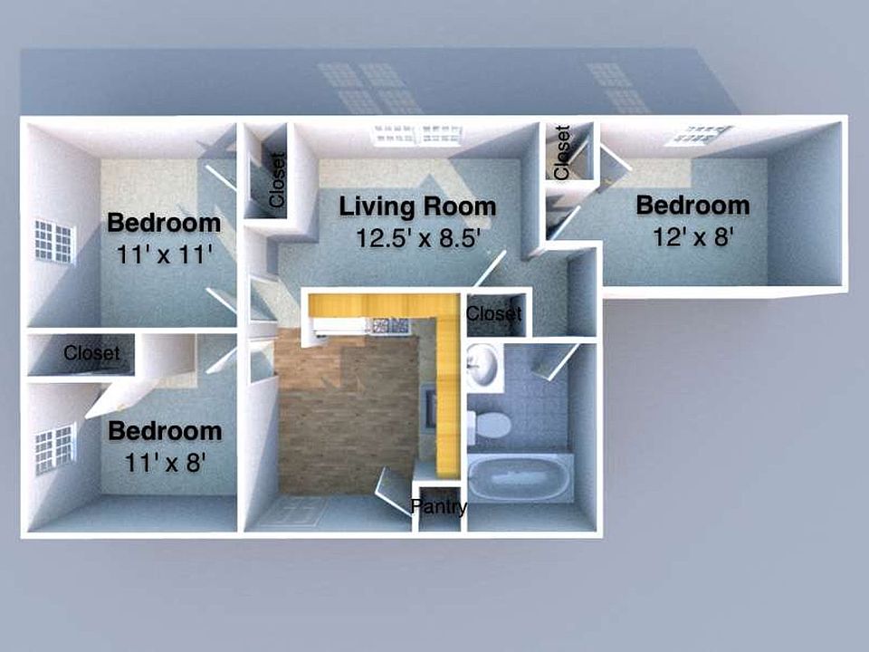 2nd image of 401 Harrison St #3B-1Ba-982Sqft