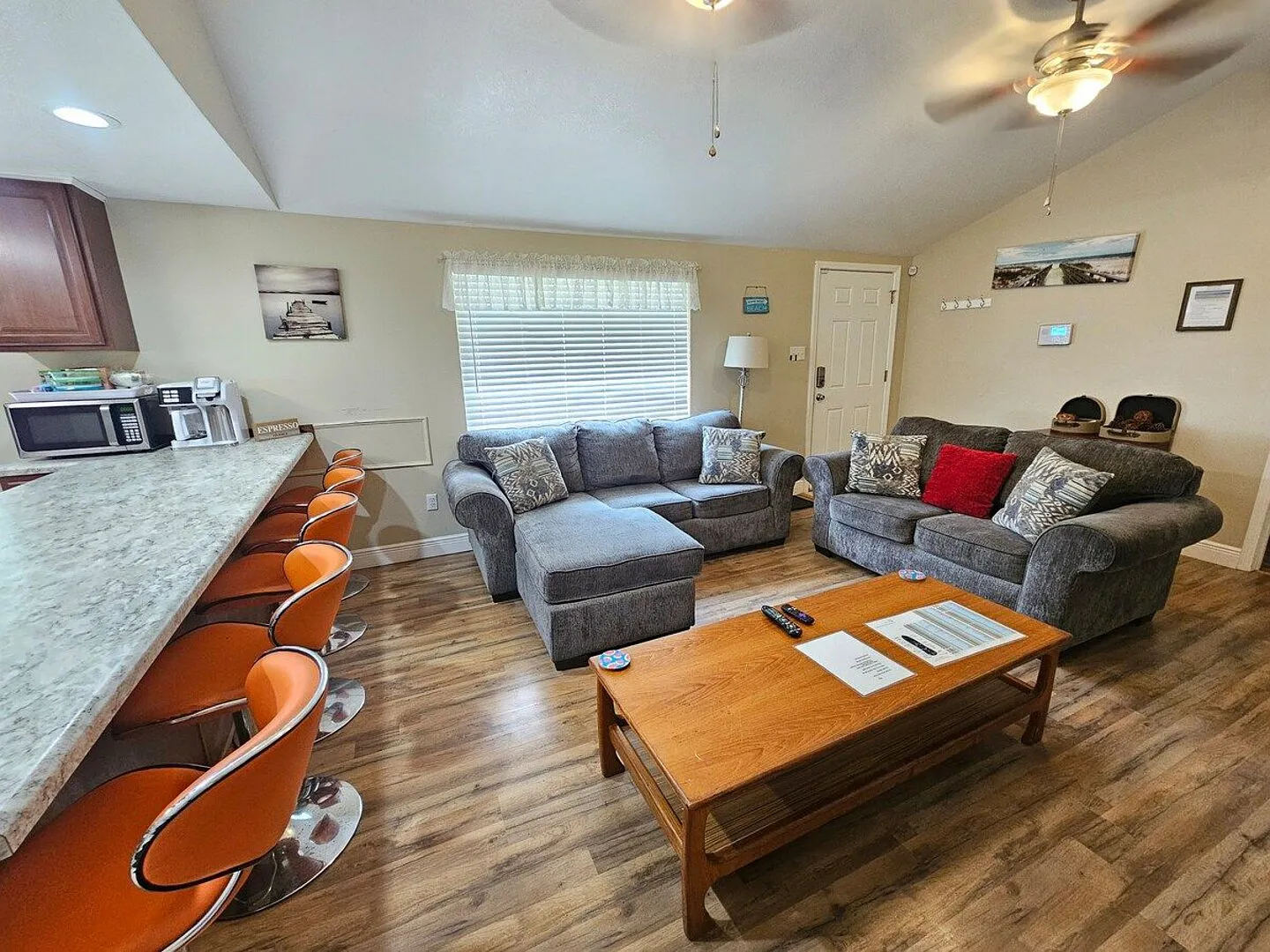 Coastal Home with Fenced Backyard — Photo 1
