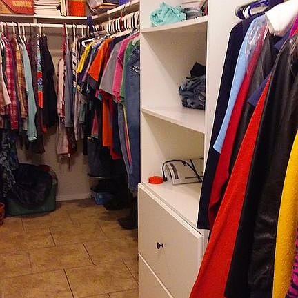 Master closet