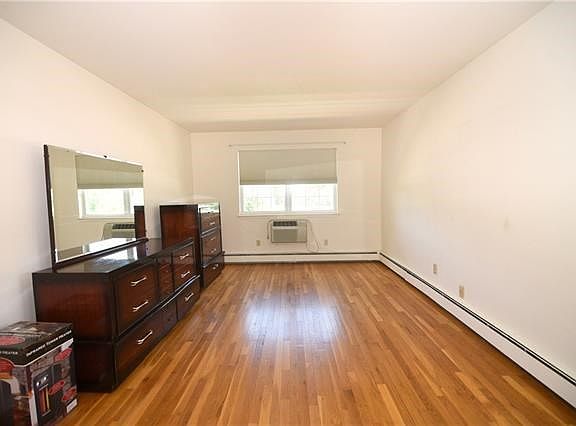 Spacious master bedroom with large closet.