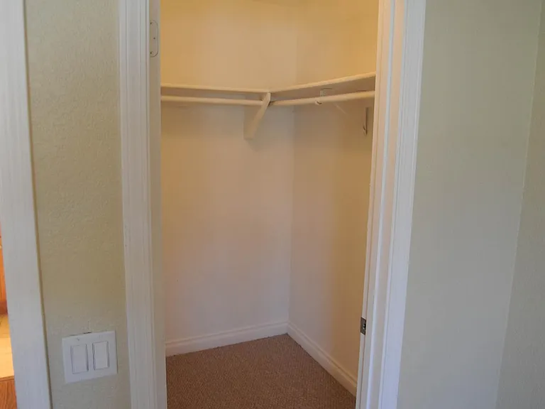 Master bedroom walk-in closet