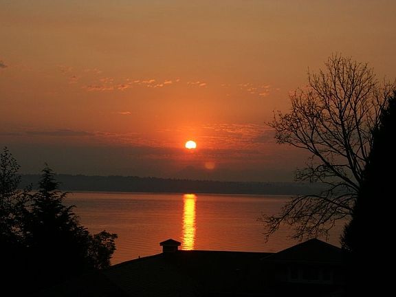 Sunrise View from the Deck