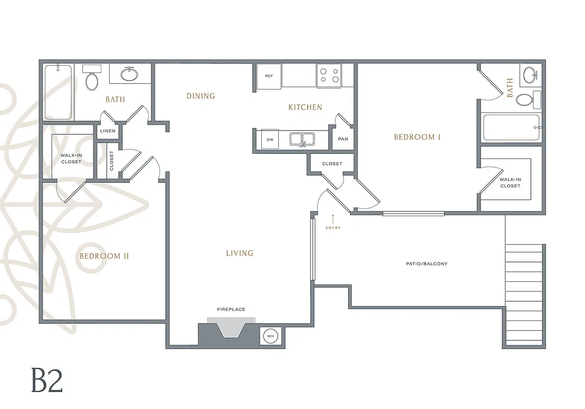 Floor plan B2 Villa