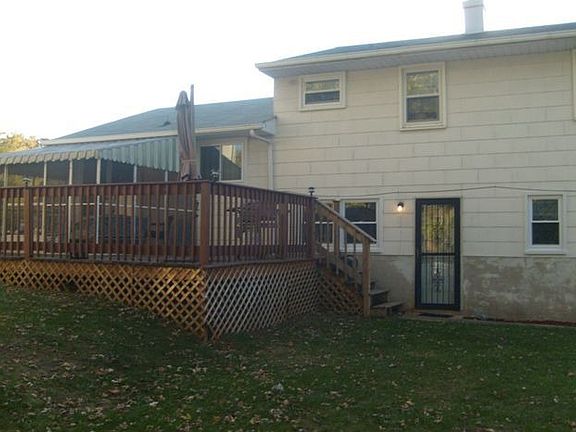 Rear with Large Deck and Screened in Porch