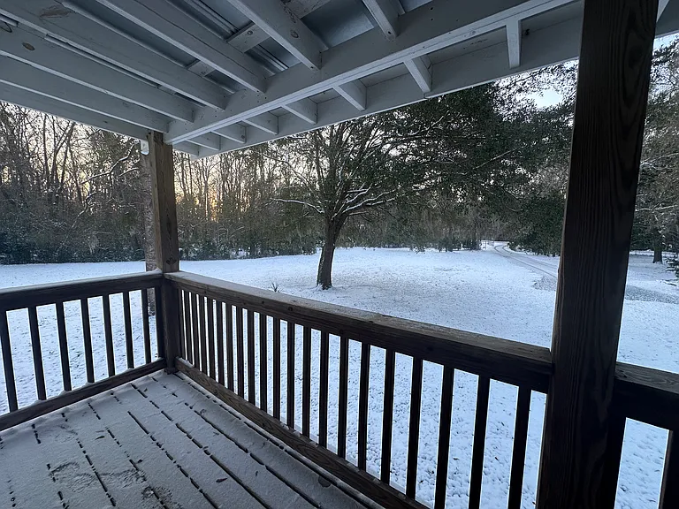 View from the front porch.