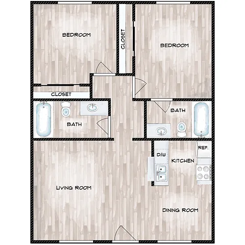 Floor plan 2A