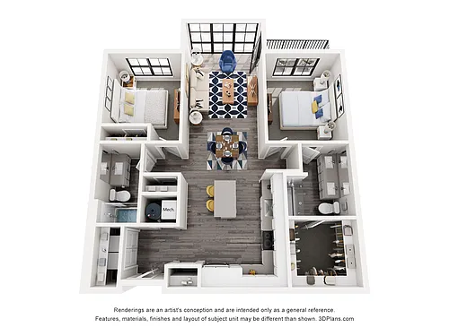 Floor plan Helm View - C1.B