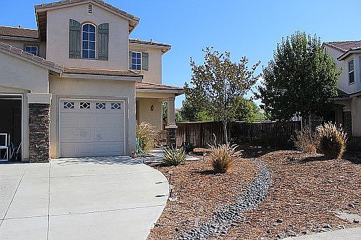 front of the house