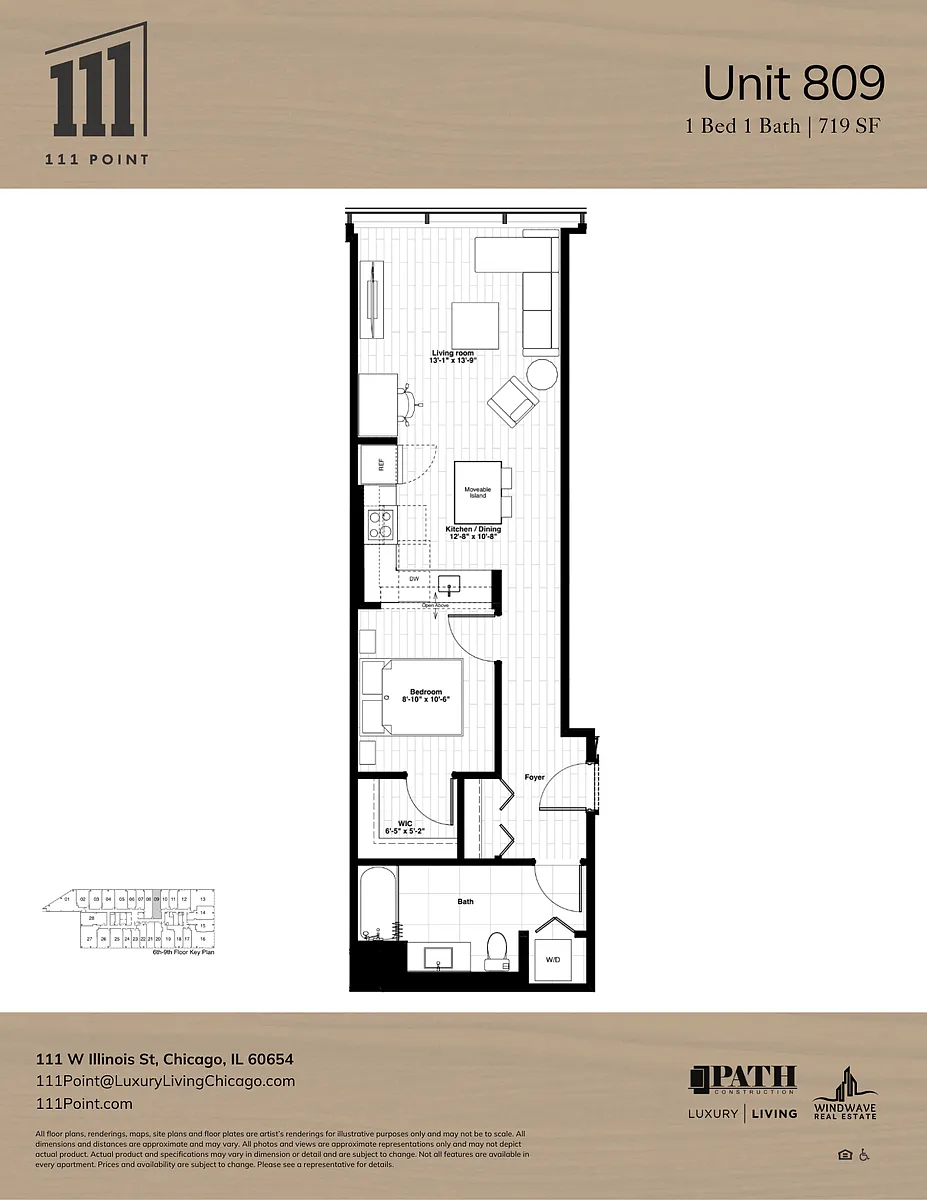 Floor plan 809