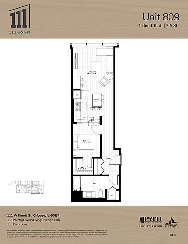 Floor plan 809