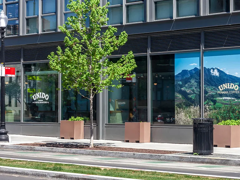 Enjoy a cup of coffee at Unido Cafe