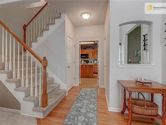 Hardwood Floors from Entry through Kitchen