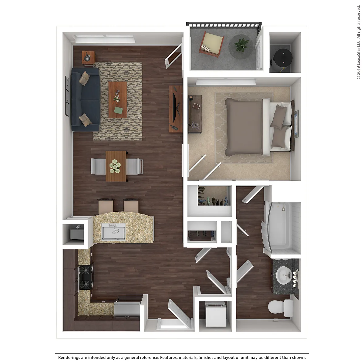 Floor plan Sirius Luxury