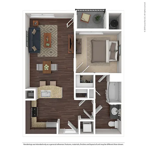 Floor plan Sirius Luxury