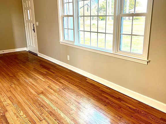 front entrance into living room