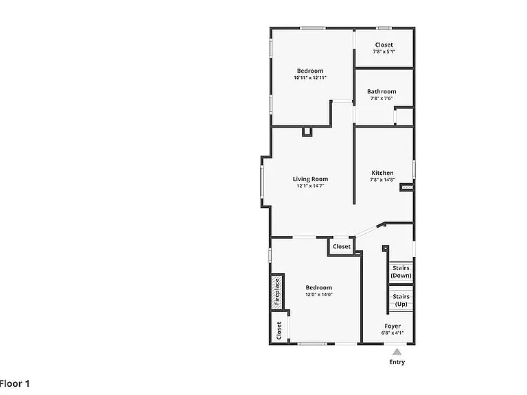 Floor plan first floor