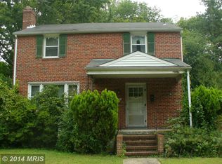 3665 Forest Hill Rd, Baltimore, MD 21207