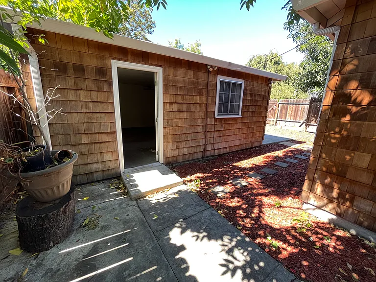 Garage entrance