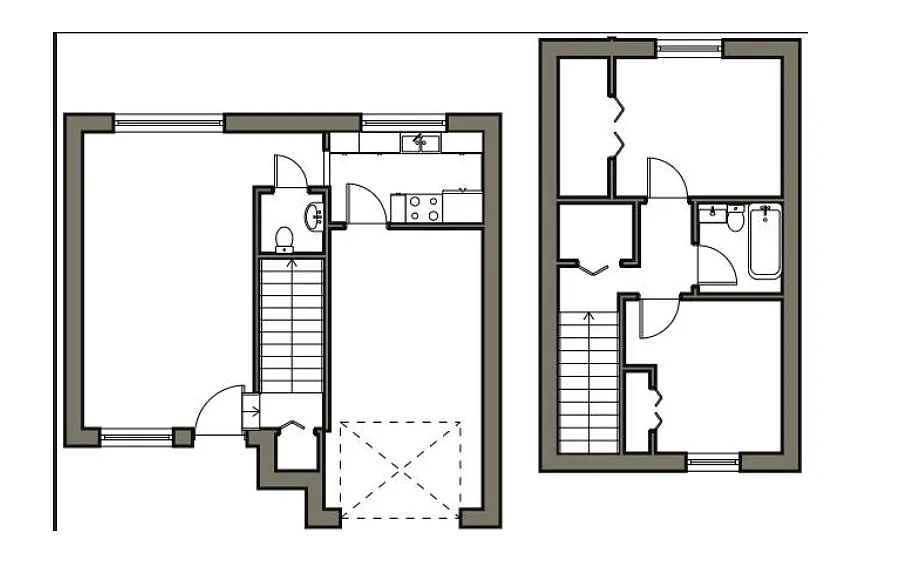 Floor plan 2X15 A