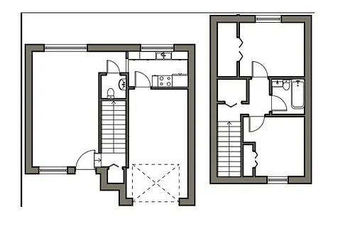 Floor plan 2X15 A