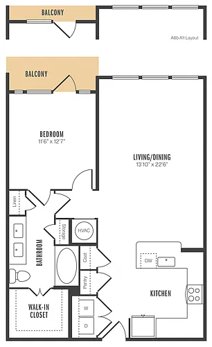 Floor plan A8