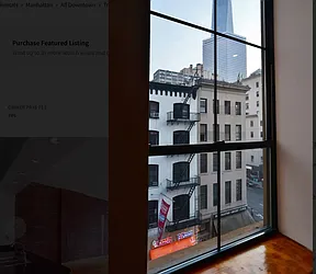 Rented by J Misrahi Realty Corp