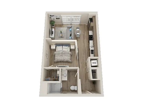 Floor plan Studio