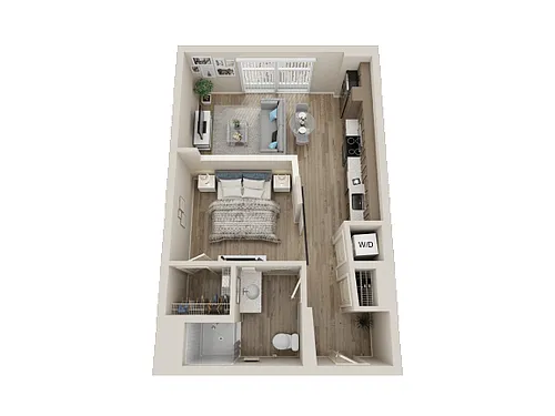 Floor plan Studio