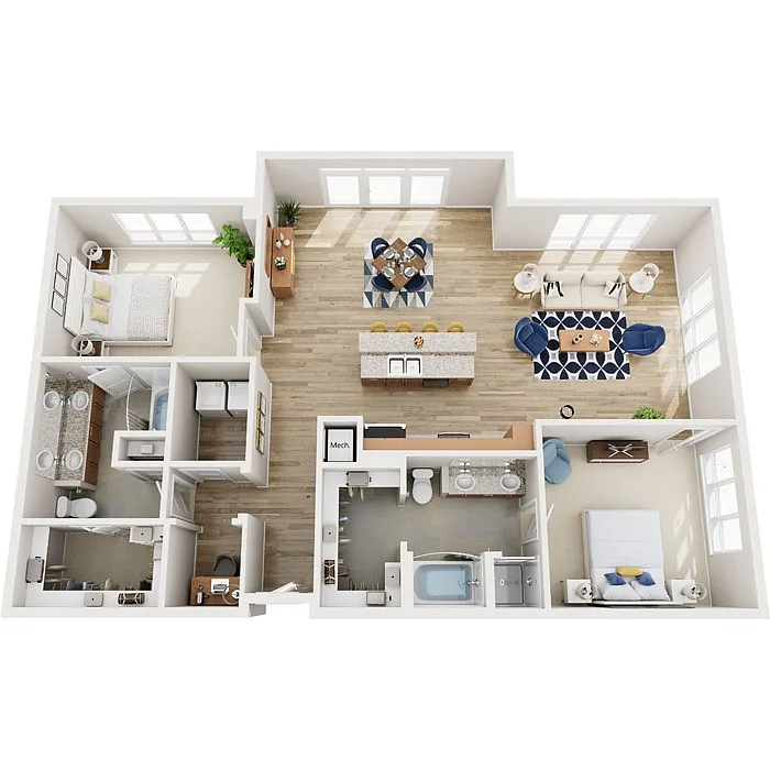 Floor plan B13