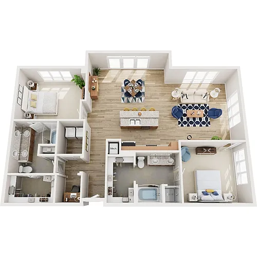 Floor plan B13