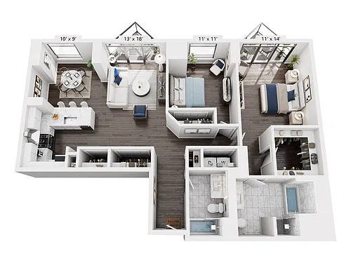 Floor plan PH06