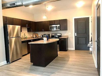 Beautiful fully loaded Kitchen with Stainless Steel appliances.
