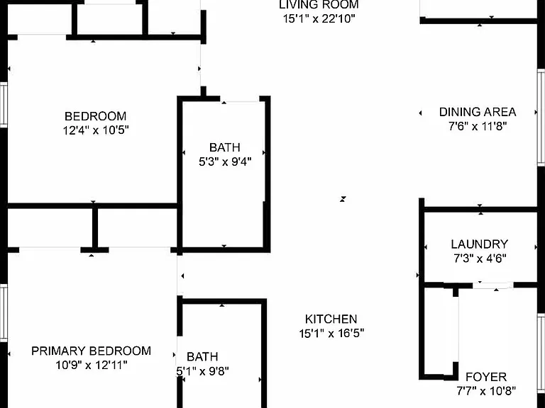 Explore the layout of your new home with our detailed 2D floorplan. This visual guide provides an overview of the carefully designed spaces, from the cozy bedrooms to the stylish living areas.