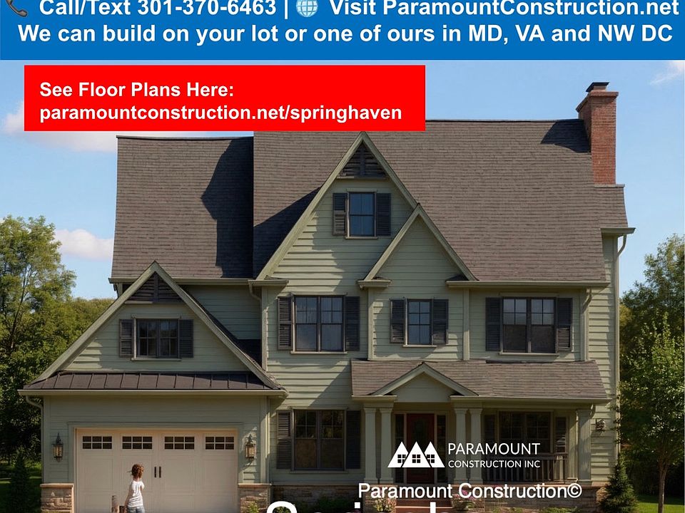 See video walkthrough and additional renderings at ParamountConstruction.net Springhaven --
