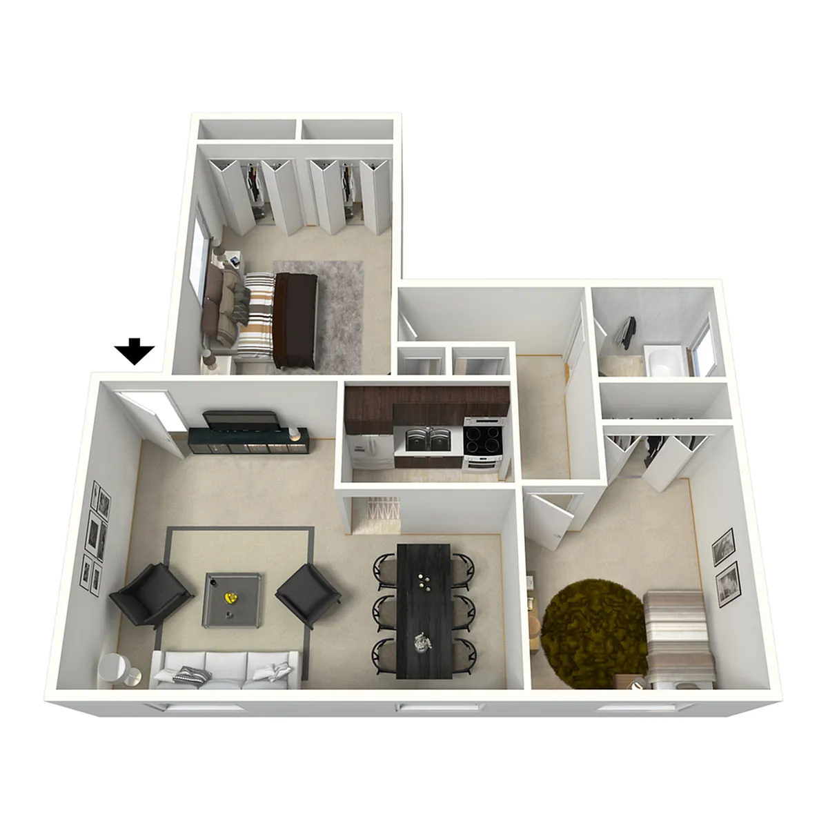 Floor plan Empire