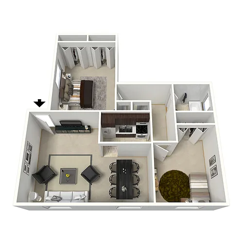 Floor plan Empire
