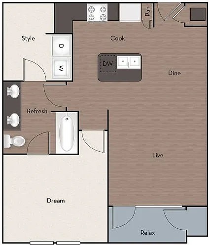 Floor plan A6