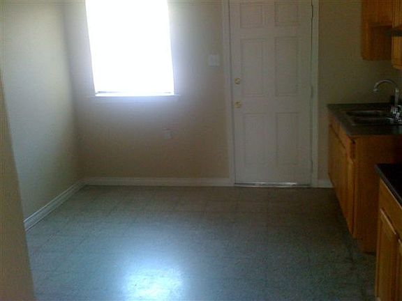 rear exit in kitchen