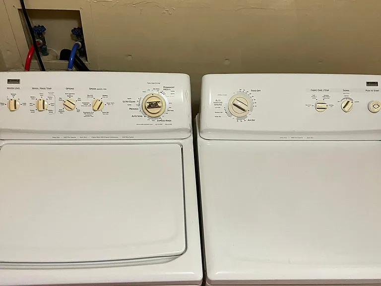 Washer and Dryer room