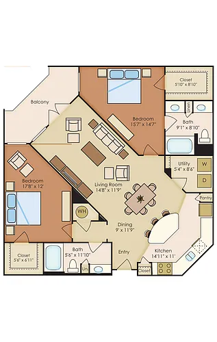 Floor plan B6