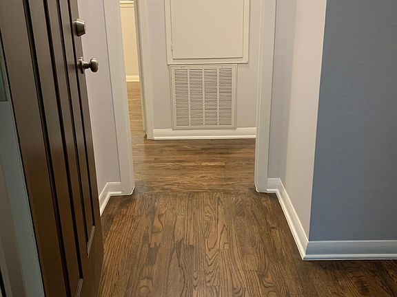 New refinished wood floors throughout the home