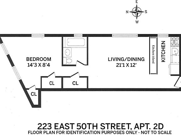 2nd image of 223 E 50th St APT 2-D