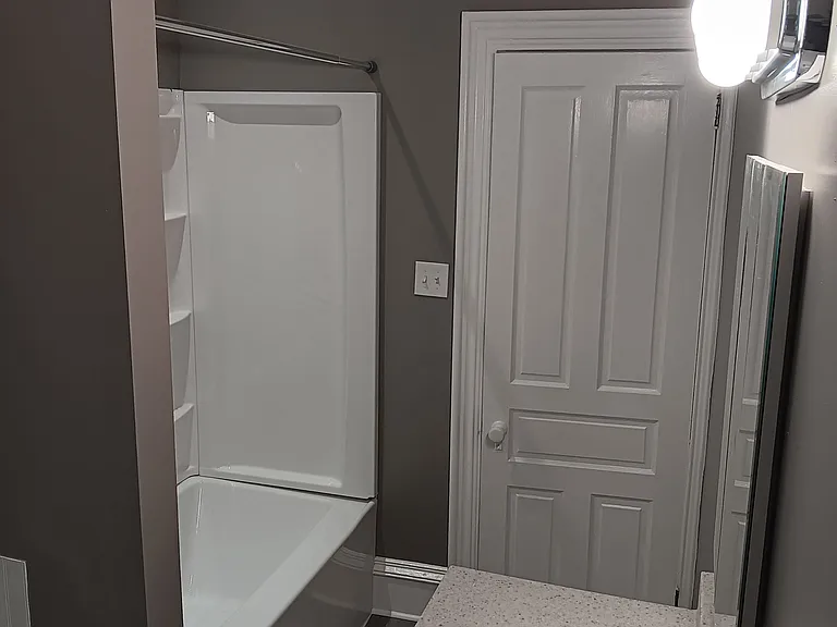 Renovated bathroom