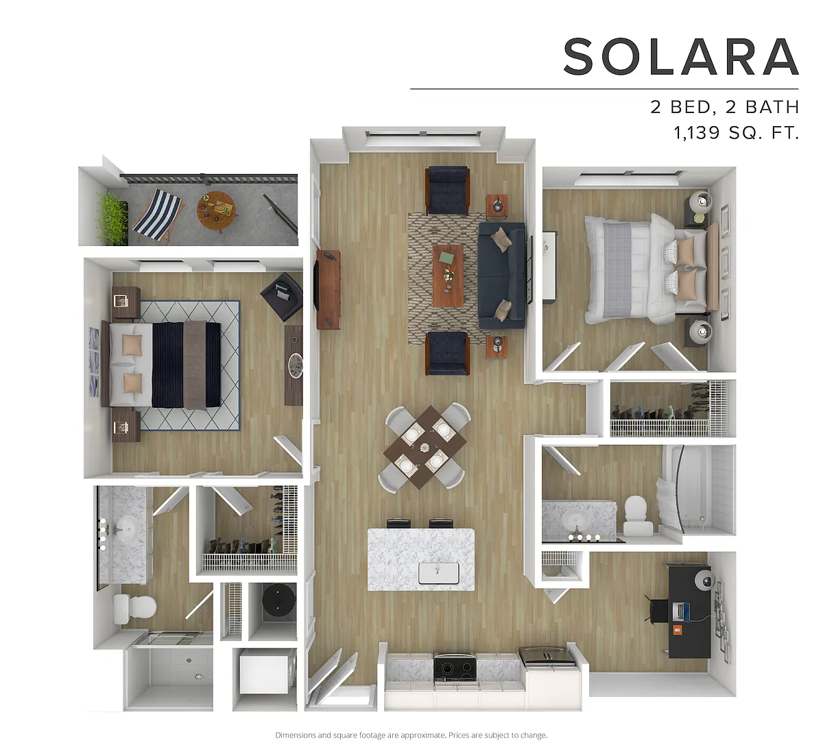 Floor plan Solara