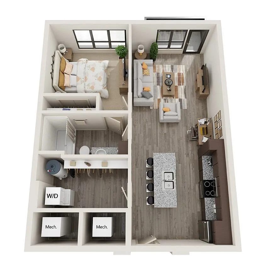 Floor plan The Avon