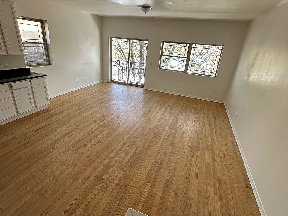 Open concept Kitchen and Living Room View through the front deck area